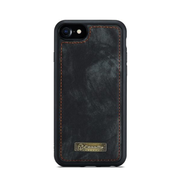CaseMe für iPhone 8 und 7, multifunktionale Leder-Brieftasche mit abnehmbarer magnetischer PC-Rückseite, Schutzhülle und Halter, 10 Kartenfächern, 3 Bargeldfächern, 1 Geldbörse mit Reißverschluss, 2 Fotorahmen und 3 Magnetverschlüssen, For iPhone 8 & 7... – Bild 4