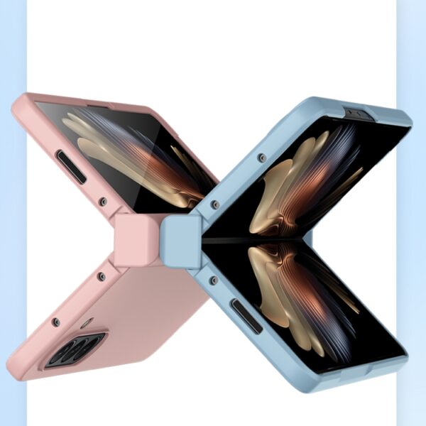 PC-Handyhülle mit Hautgefühl und Scharnier, For Samsung Galaxy Z Fold5, For Samsung Galaxy Z Flip5 – Bild 4