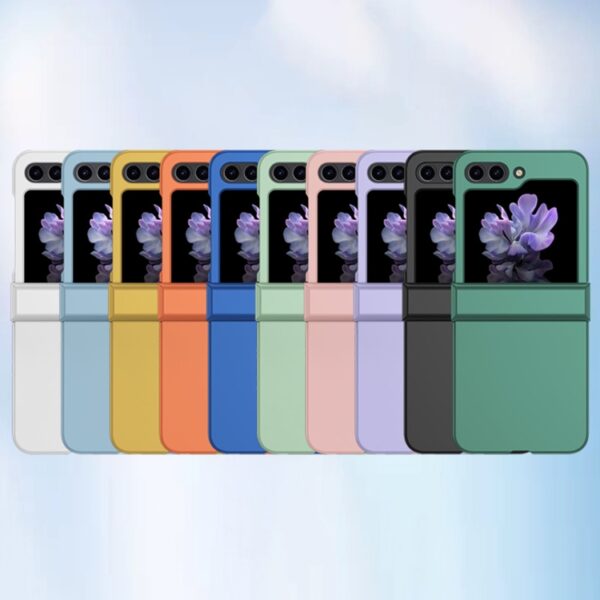 PC-Handyhülle mit Hautgefühl und Scharnier, For Samsung Galaxy Z Flip6 / Flip7 FE, For Samsung Galaxy Z Fold6 – Bild 2