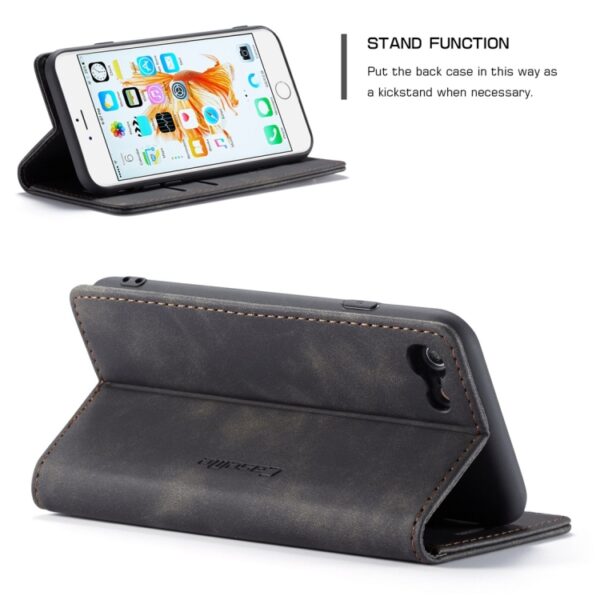 CaseMe-013 Multifunktionale Retro Frosted Horizontal Flip Ledertasche für iPhone 6 / 6s, mit Kartensteckplatz & Halter & Brieftasche, For iPhone 6 / 6s – Bild 6